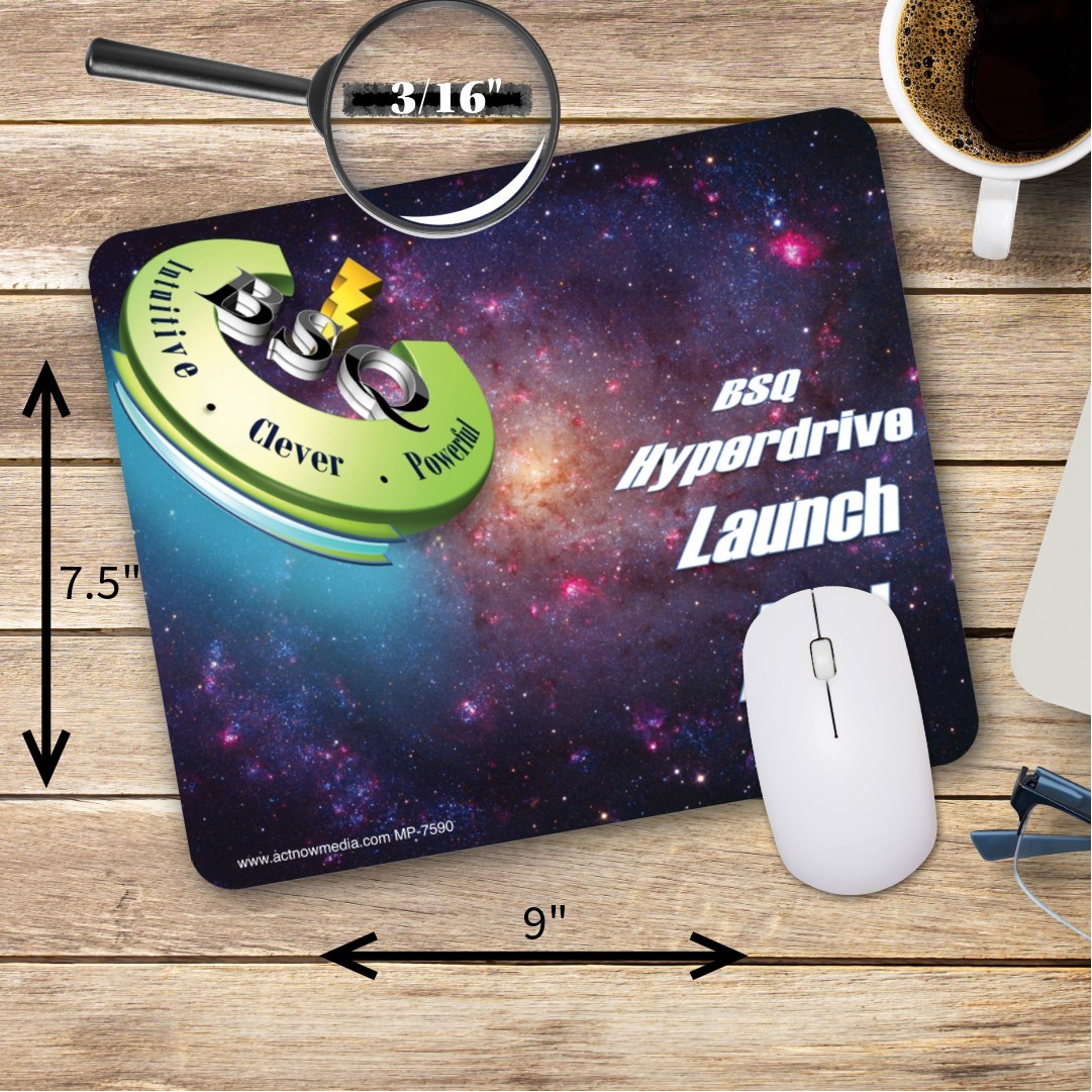 Mouse Carpet™ Heavy-Duty Fabric Mouse Pad (7.5"x9"x3/16") 1
