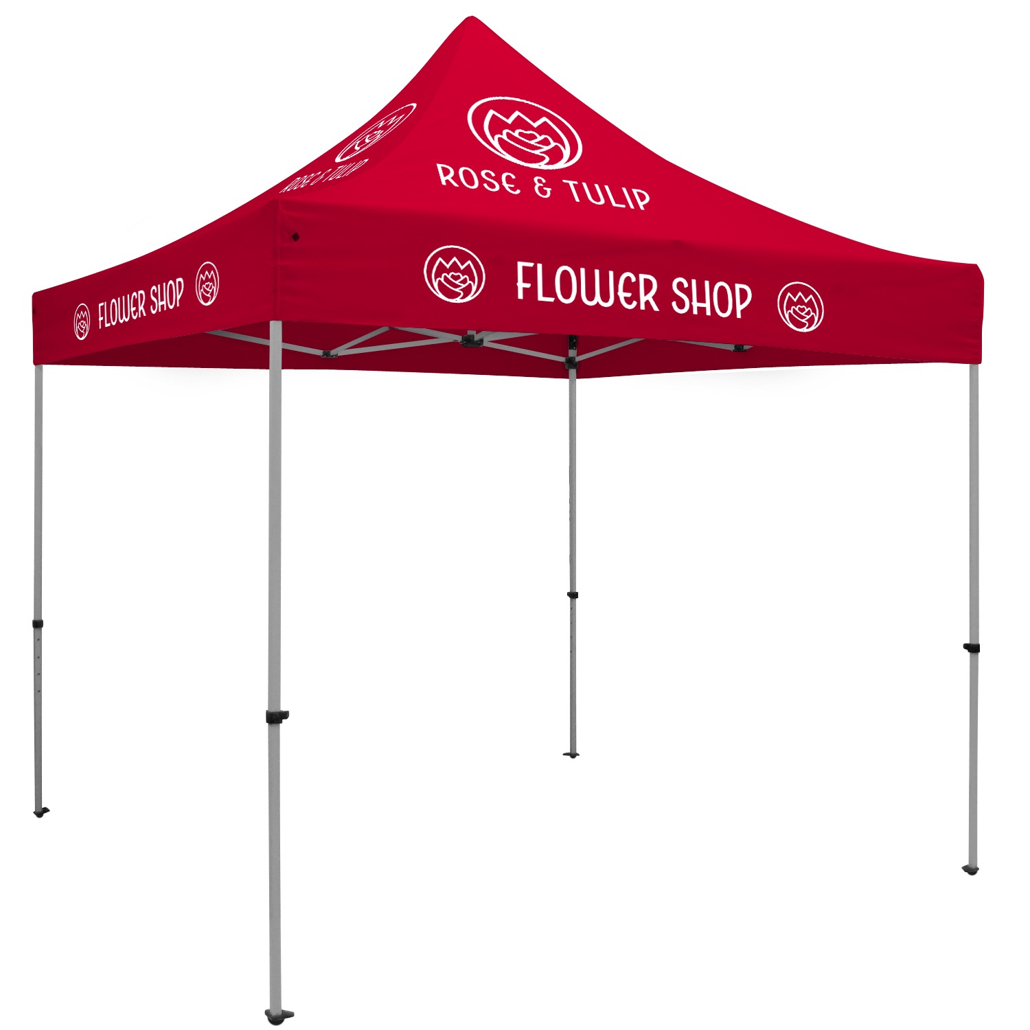 10' Premium Tent Kit (Imprinted, 4 Locations) 4