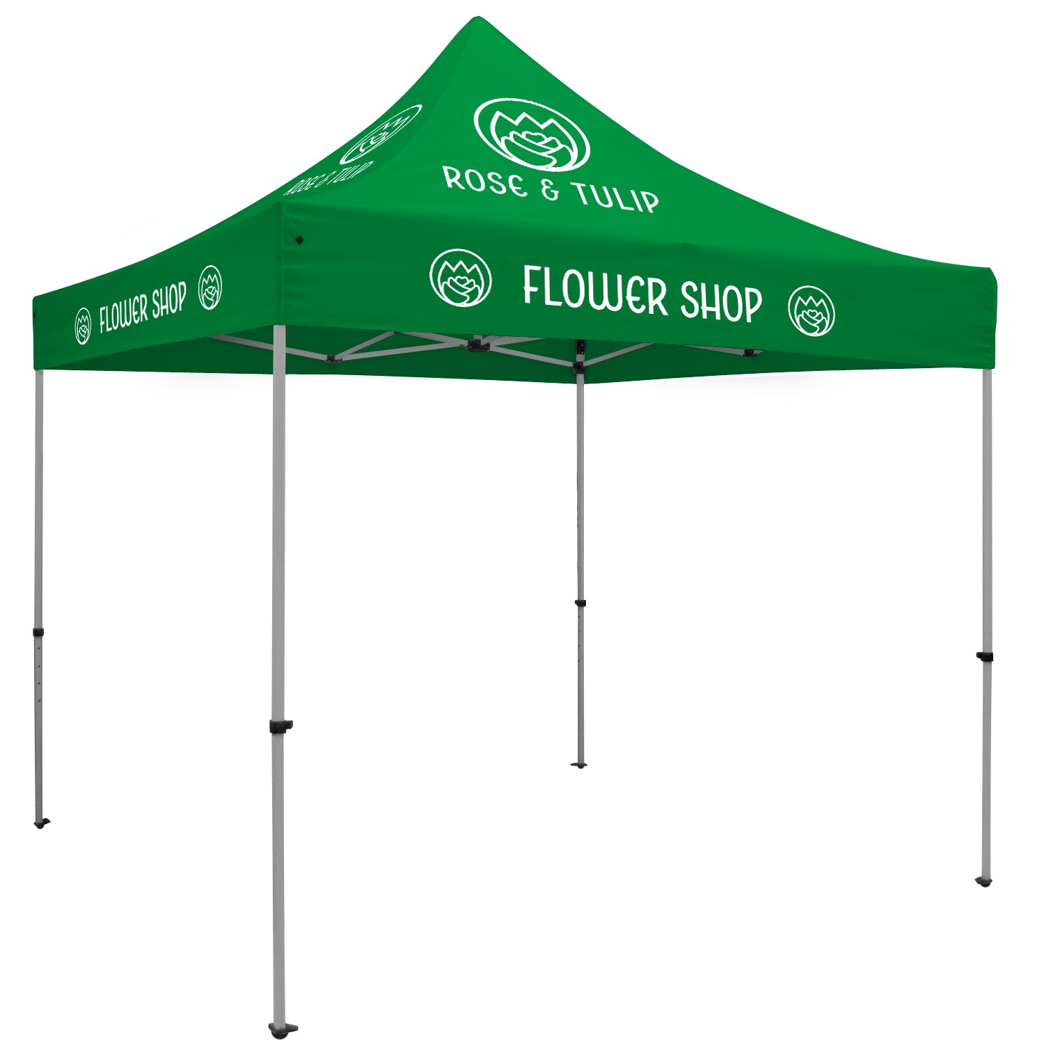 10' Premium Tent Kit (Imprinted, 4 Locations) 5