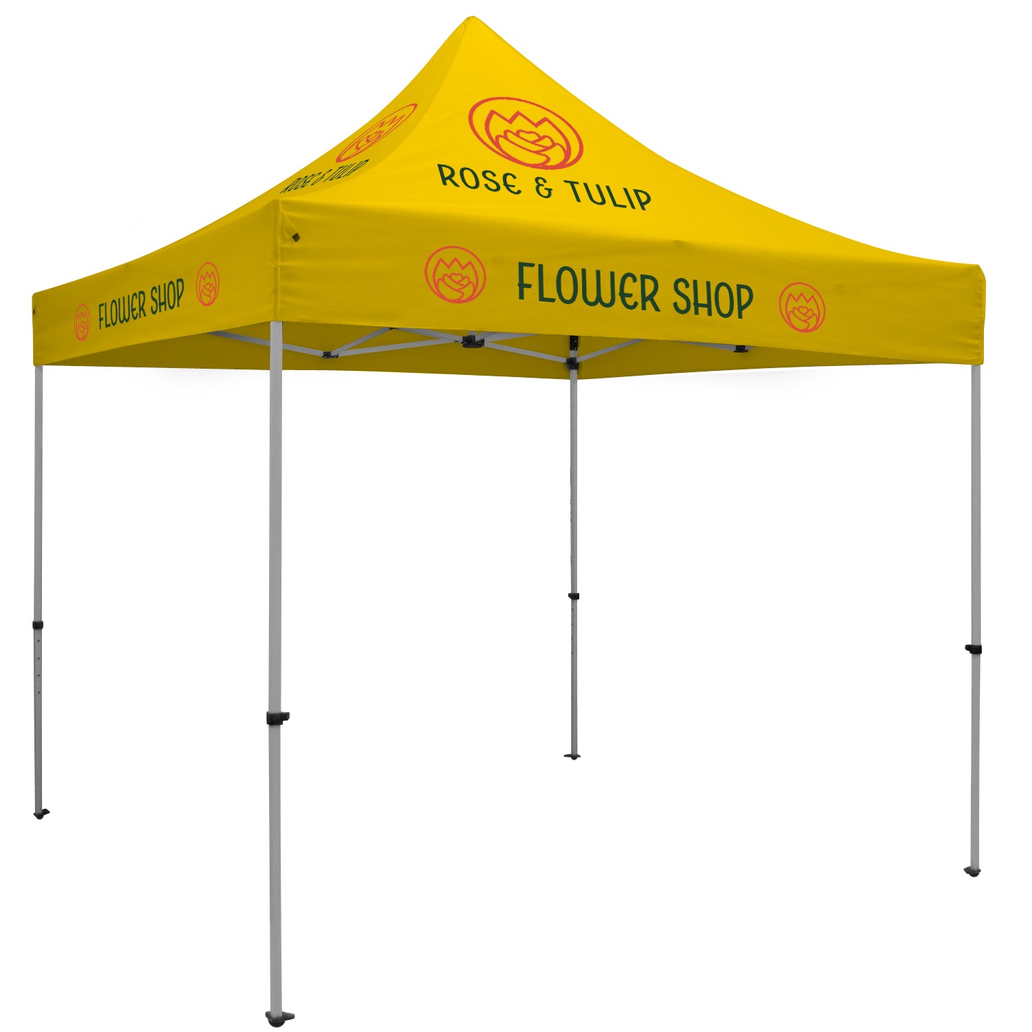 10' Premium Tent Kit (Imprinted, 4 Locations) 6