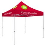 10' Deluxe Tent Kit (Full-Color Imprint, 4 Locations) 3