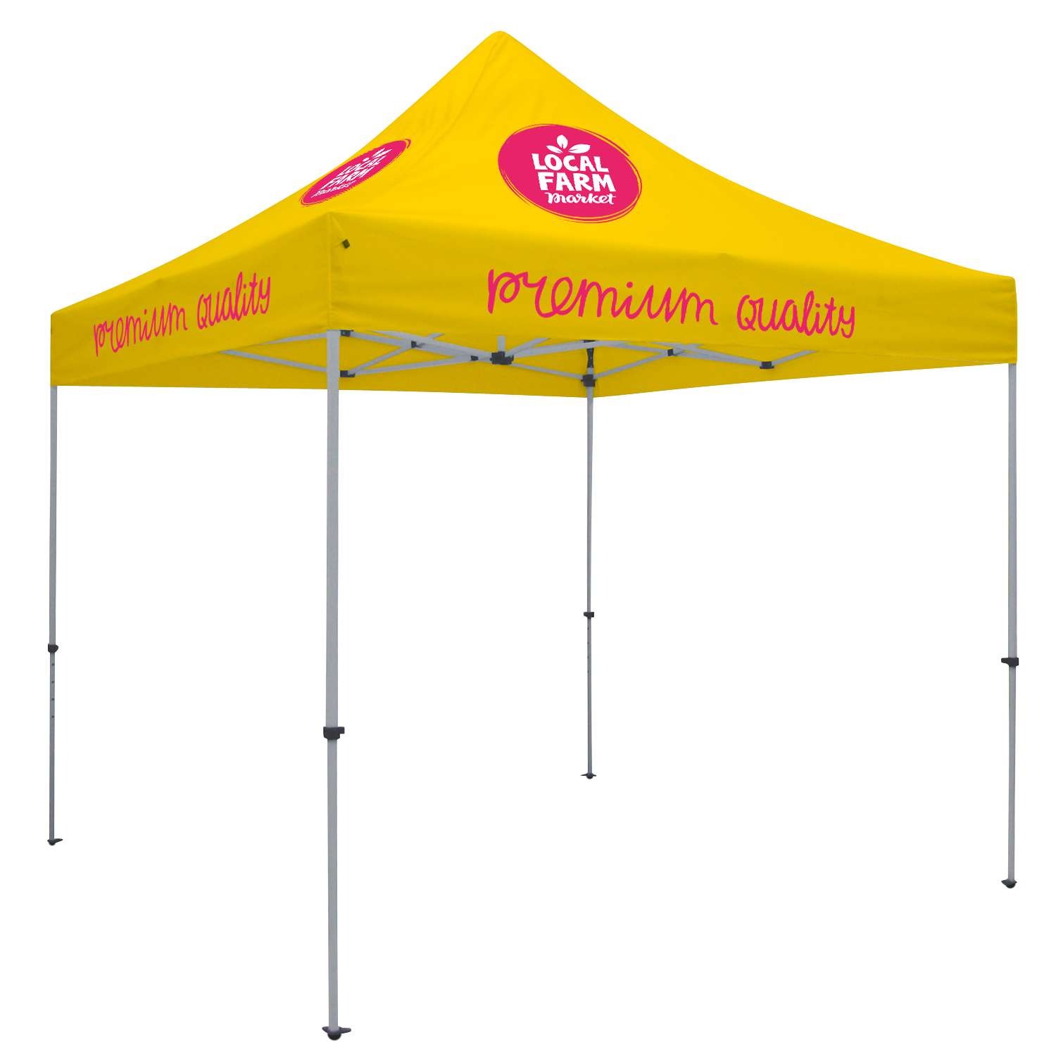 10' Deluxe Tent Kit (Full-Color Imprint, 4 Locations) 7