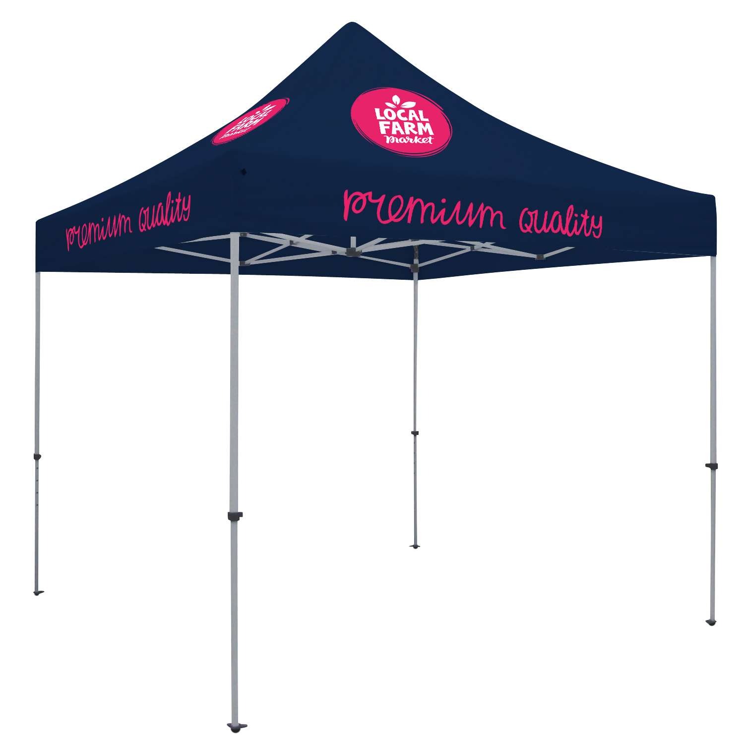 10' Deluxe Tent Kit (Full-Color Imprint, 4 Locations) 8