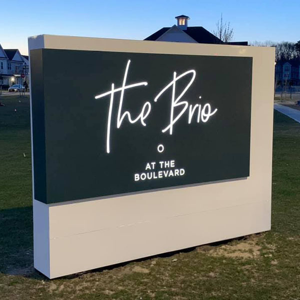 Aluminum Monument Signs