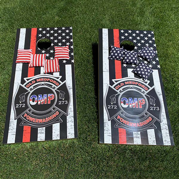 Custom Corn Hole Wrap