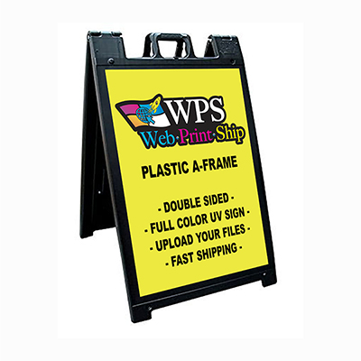 Plastic A-Frame BLACK