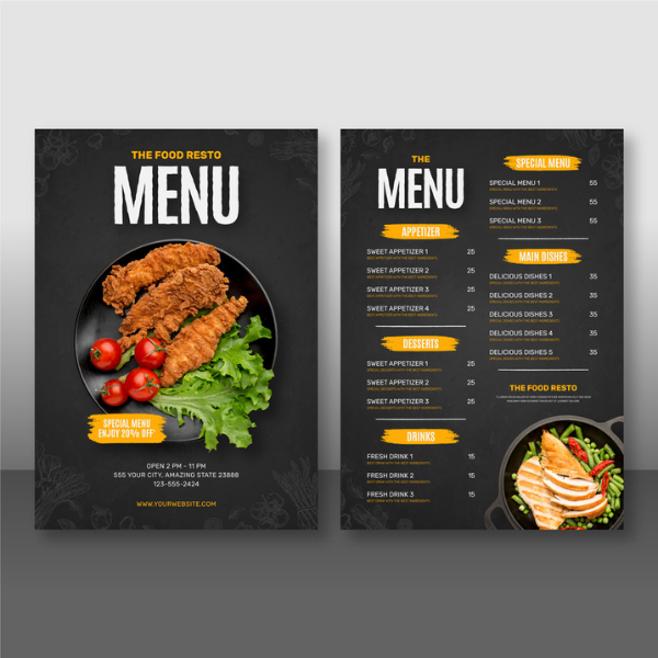 Menus 3